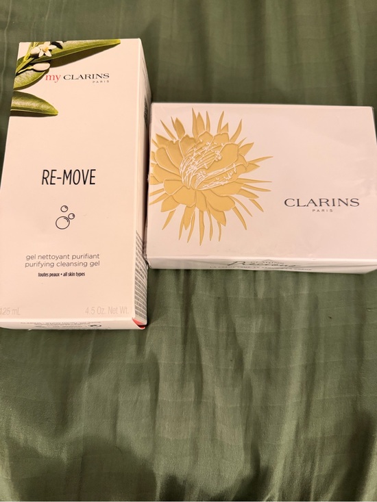 Clarins Other - Clarins RE-MOVE Purifying Cleansing Gel & Precious Cream